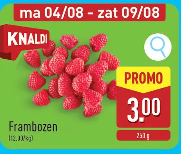 Aanbieding: Frambozen