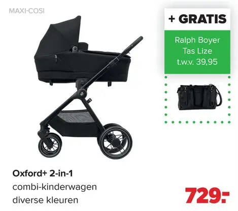 Aanbieding: Oxford+ 2-in-1 combi-kinderwagen