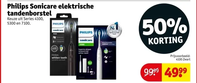 Promotie: Philips Sonicare elektrische tandenborstel