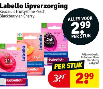 Aanbieding: Labello lipverzorging