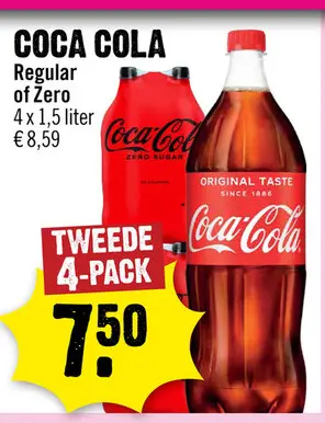 Aanbieding: Coca Cola