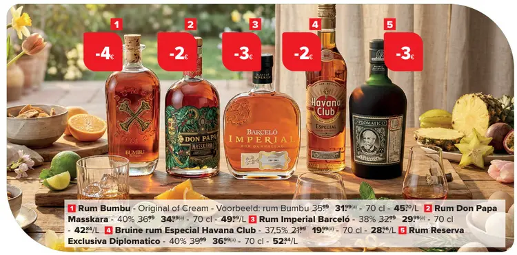 Promotie: Rum Bumbu - Original of Cream