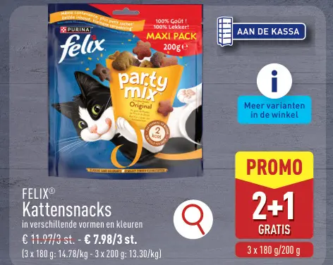 Promotie: Kattensnacks