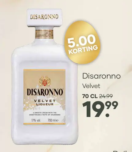 Aanbieding: Disaronno Velvet