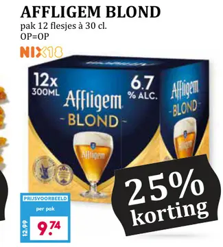 Aanbieding: Affligem blond