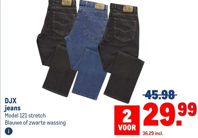 Aanbieding: DJX jeans
