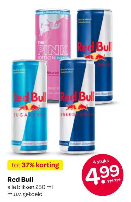 Aanbieding: Red Bull