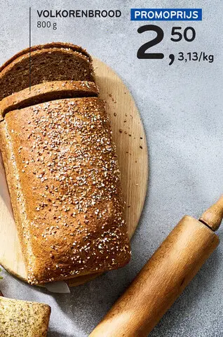Promotie: Volkorenbrood