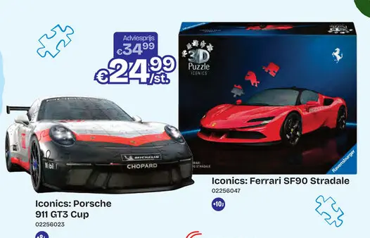 Aanbieding: Iconics: Porsche 911 GT3 Cup Iconics: Ferrari