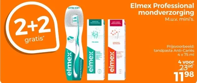 Aanbieding: Elmex Professional mondverzorging