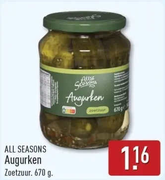 Aanbieding: Augurken
