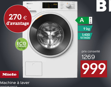 Offre: Machine à laver