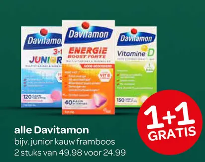 Aanbieding: alle Davitamon