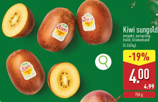 Promotie: Kiwi sungold