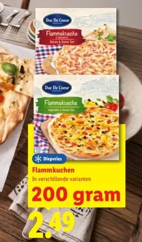 Aanbieding: Flammkuchen