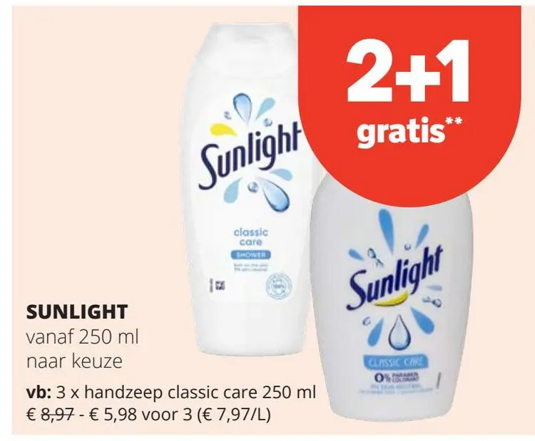 Aanbieding: Sunlight