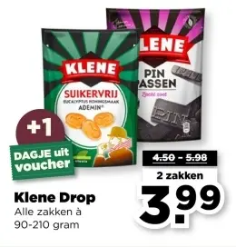Aanbieding: Klene Drop