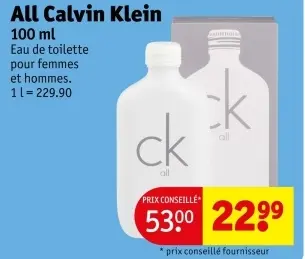 Offre: All Calvin Klein