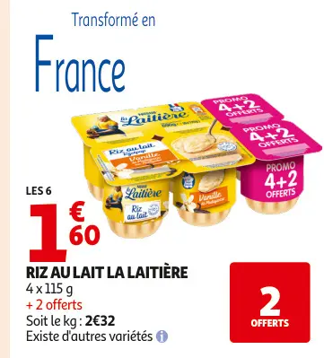Aanbieding: Riz au lait