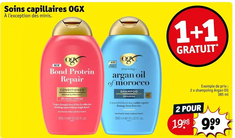 Offre: Soins capillaires