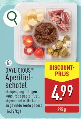 Promotie: Aperitiefschotel