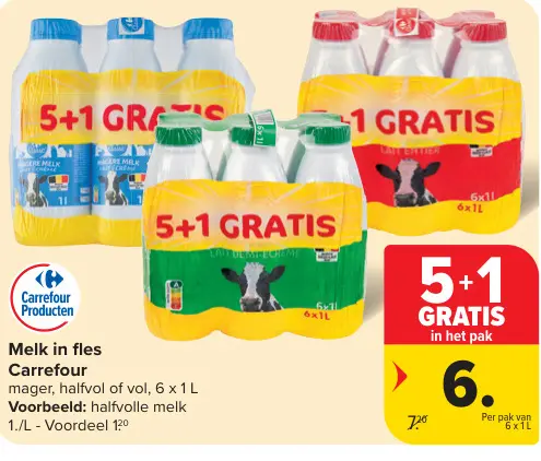 Promotie: Melk in fles