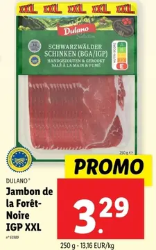 Offre: Jambon de la Forêt-Noire IGP XXL