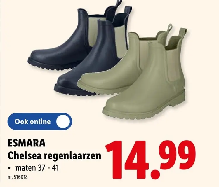 Promotie: Chelsea regenlaarzen