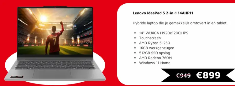 Aanbieding: Lenovo IdeaPad 5 2-in-1 14AHP11