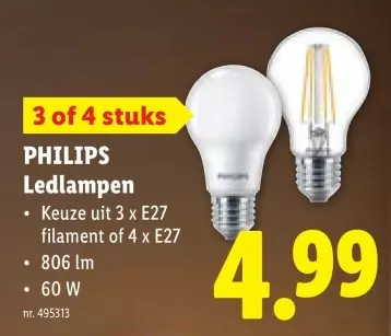 Promotie: Ledlampen