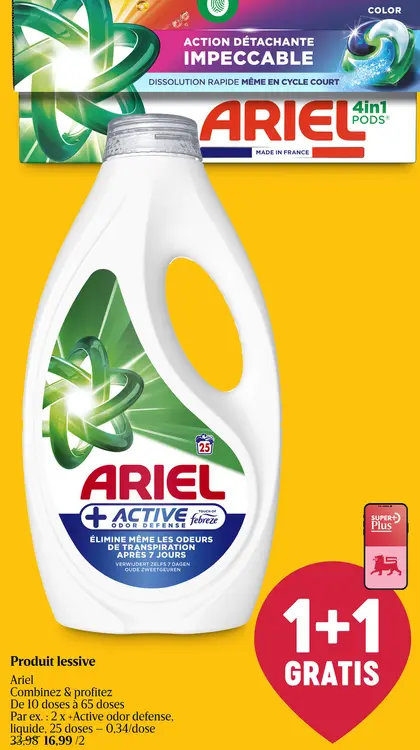 Offre: Produit lessive