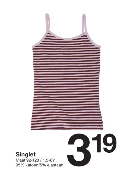 Promotie: Singlet