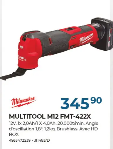 Offre: Multitool m12 fmt-422x