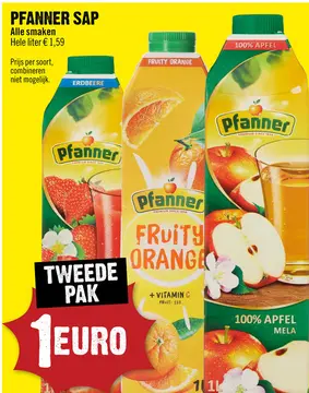 Aanbieding: Pfanner sap