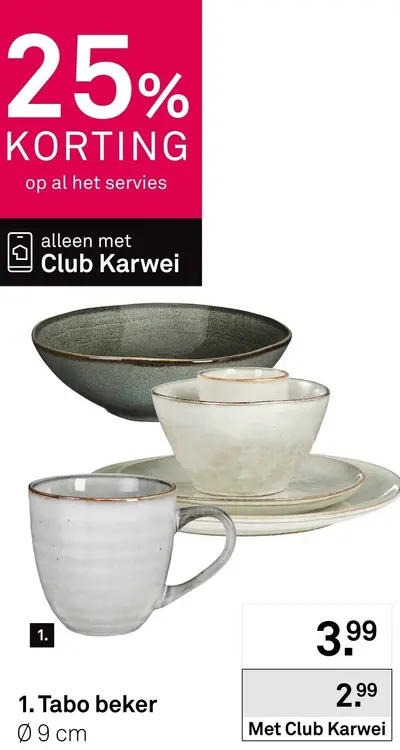 Aanbieding: Servies
