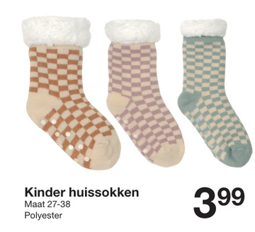 Aanbieding: Kinder huissokken