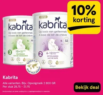 Aanbieding: Kabrita