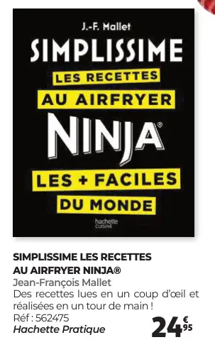 Promotie: Airfryer 500 recettes inratables