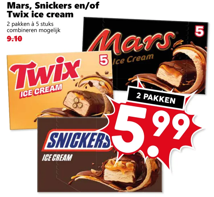 Aanbieding: Ice cream