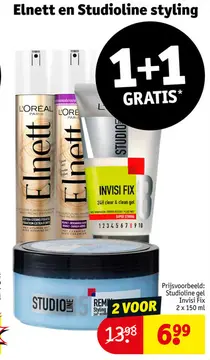 Aanbieding: Elnett en Studioline styling