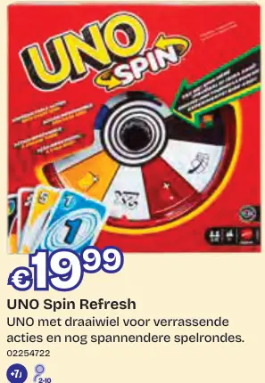 Aanbieding: UNO Spin Refresh