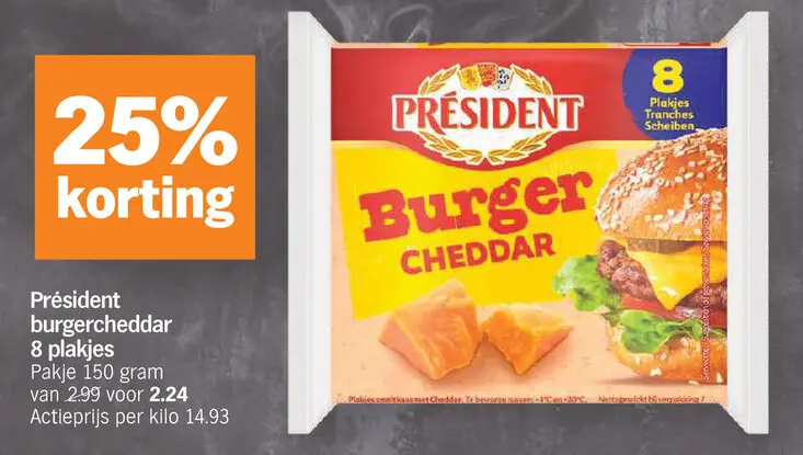 Promotie: Burgercheddar