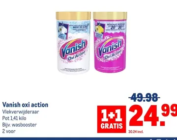 Aanbieding: Vanish oxi action