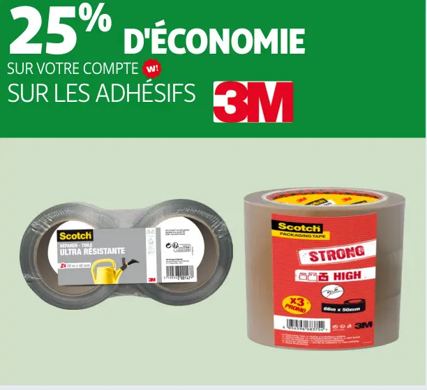 Offre: Adhésifs