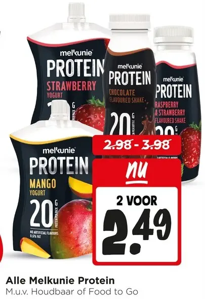 Aanbieding: Alle Melkunie Protein