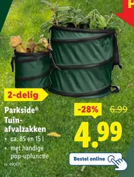 Aanbieding: Tuinafvalzakken