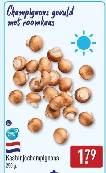 Aanbieding: Kastanjechampignons