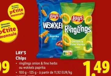 Offre: Chips