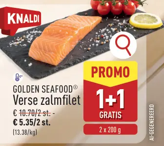 Promotie: GOLDEN SEAFOOD® Verse zalmfilet