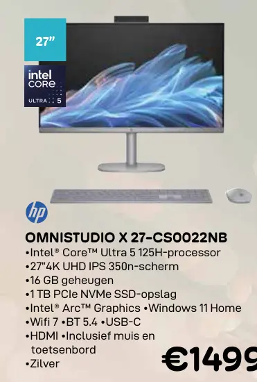 Aanbieding: Omnistudio x 27-cs0022nb